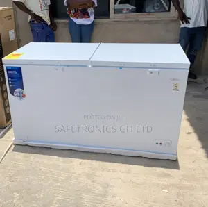 Available White Midea 508l Double Door Chest Freezer