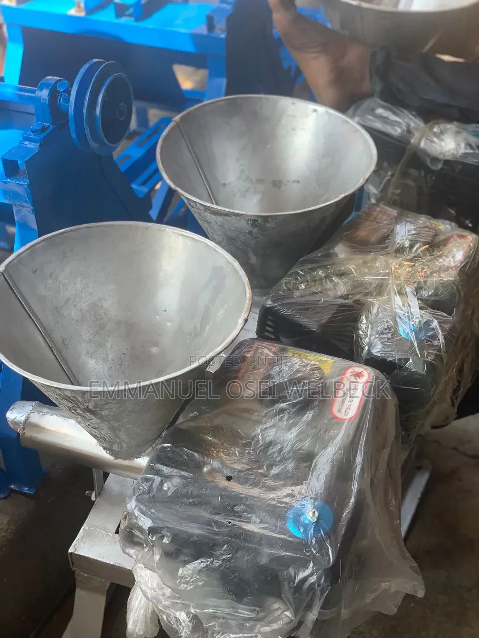 Fufu Machine 7.5hp Petrol Electric