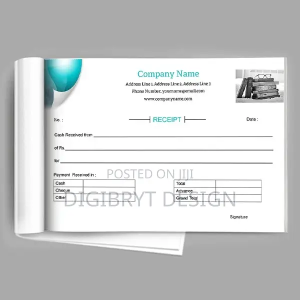 Customize Receipts and Invoice