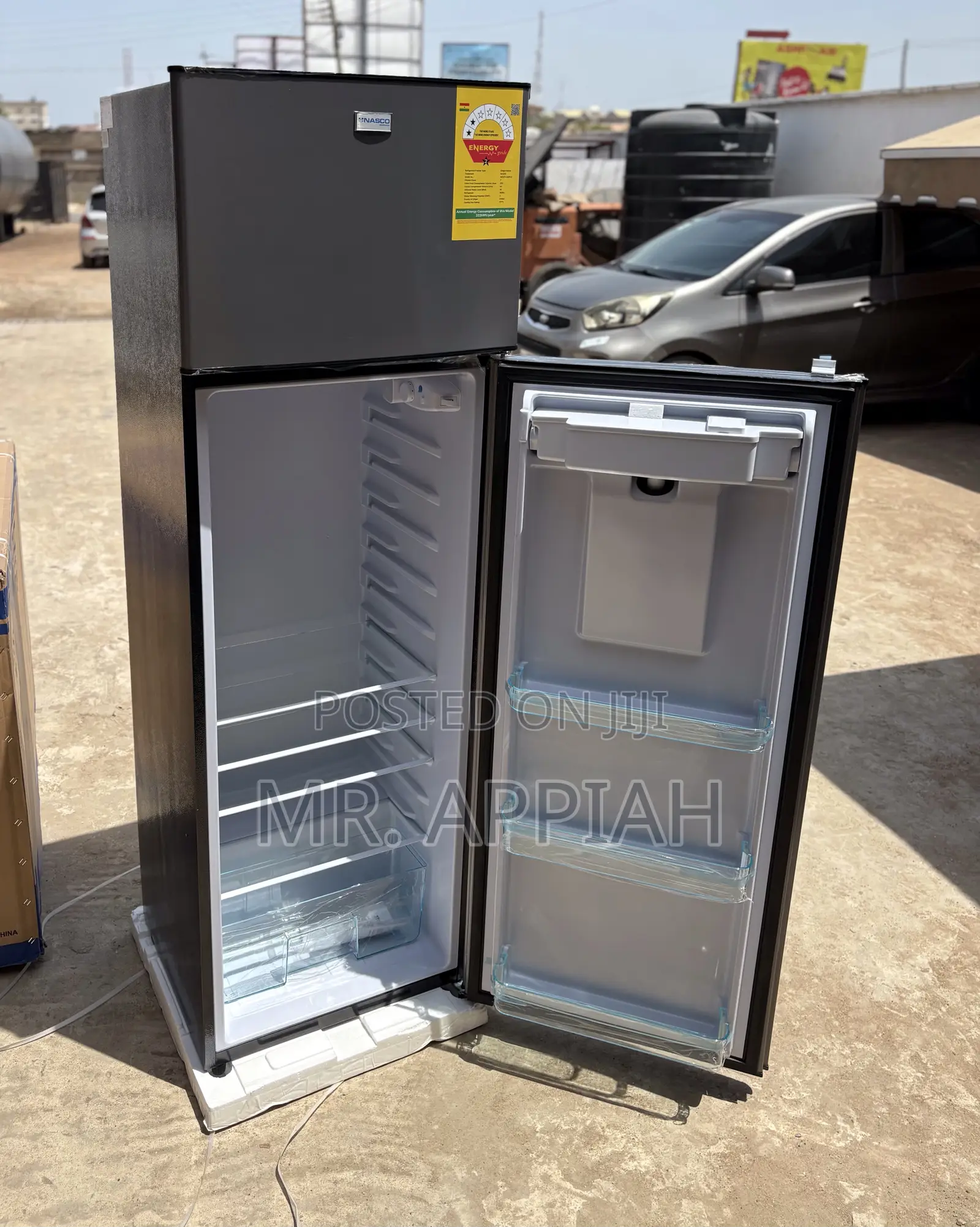 Energy Efficient Nasco Nasf2-320fld Top Mount Freezer Fridge(280l).