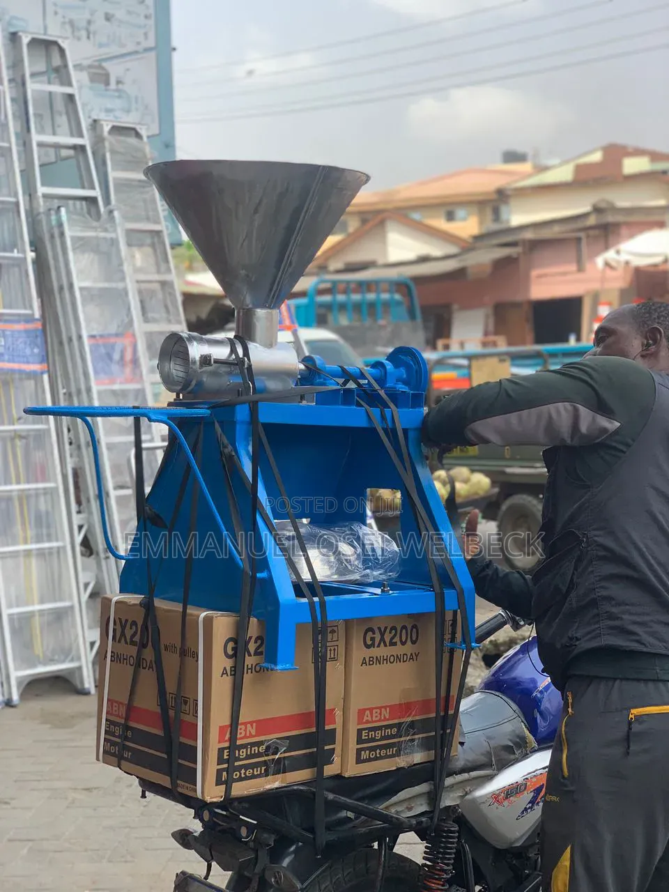 Pepper Grinding Machine 7.5hp(Petrol Electric)