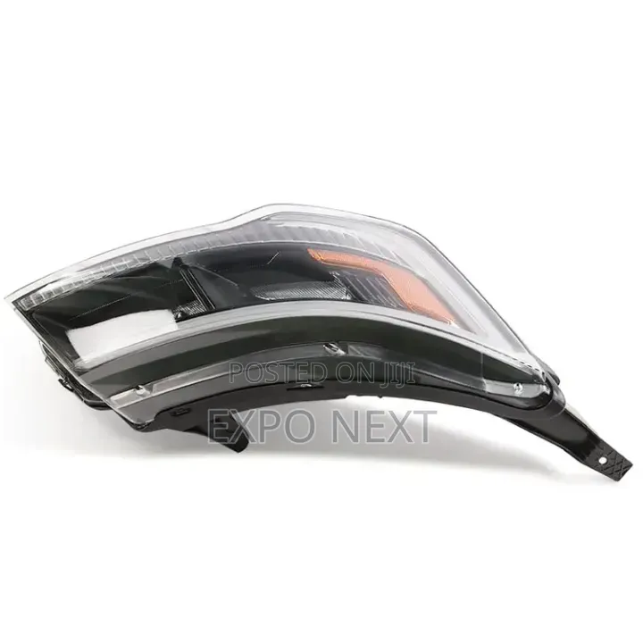 Headlight Led Chrome Housing for 2016-2019 Ford Explorer Pair
