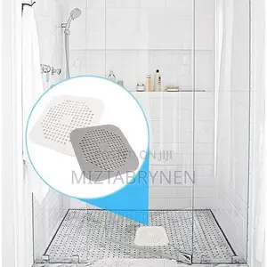 Floor Drain Strainer Debris Stopper - Gray