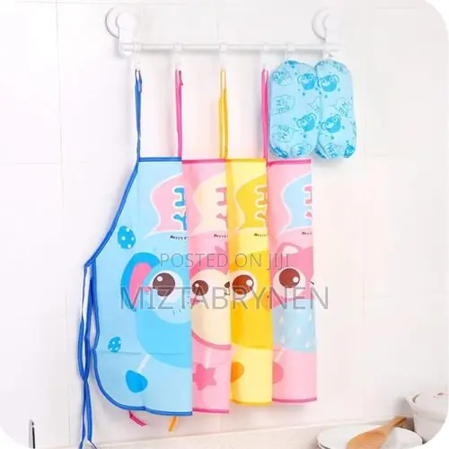 Reusable Kids Apron - Blue