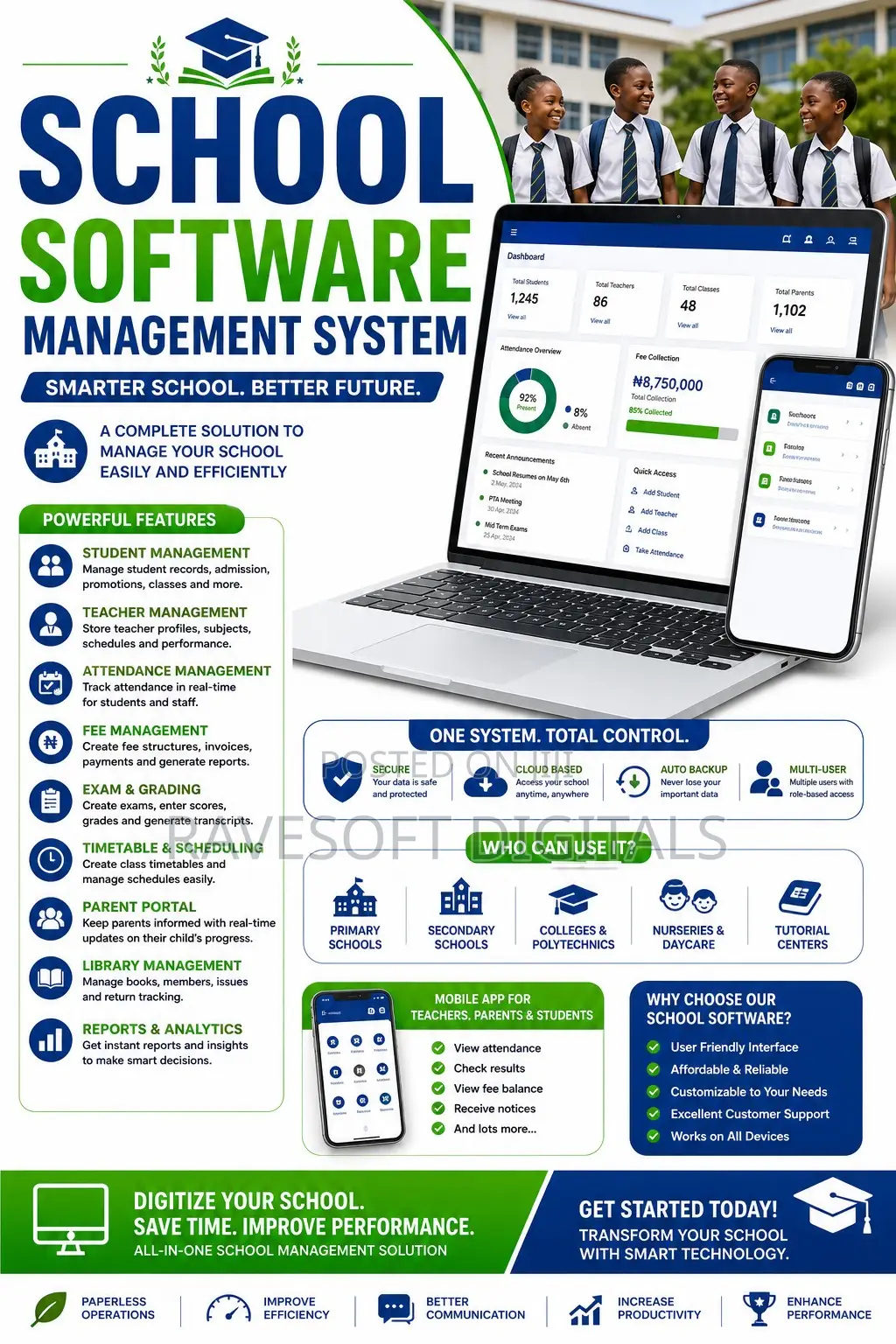School Software Management System