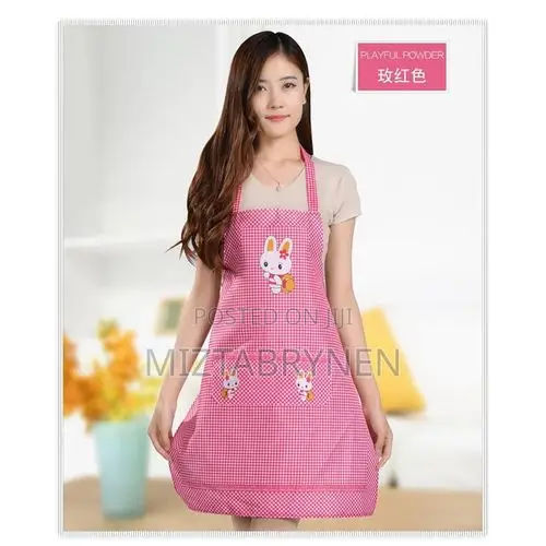 Reusable Adults Kitchen Apron - Pink