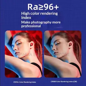 Rgb 500w Studio Light With Remote, Full Color Photography Video Light