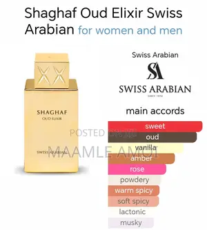 Swiss Arabian Shaghaf Oud Elixir
