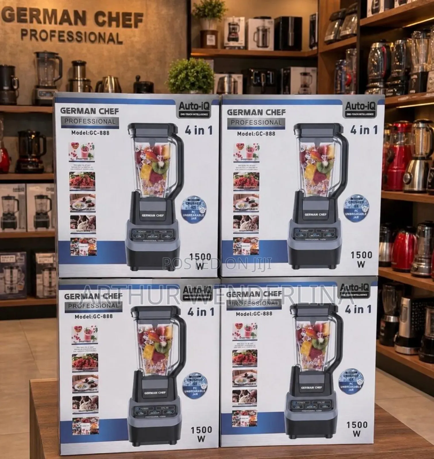 German Chef 4 in 1 Blender