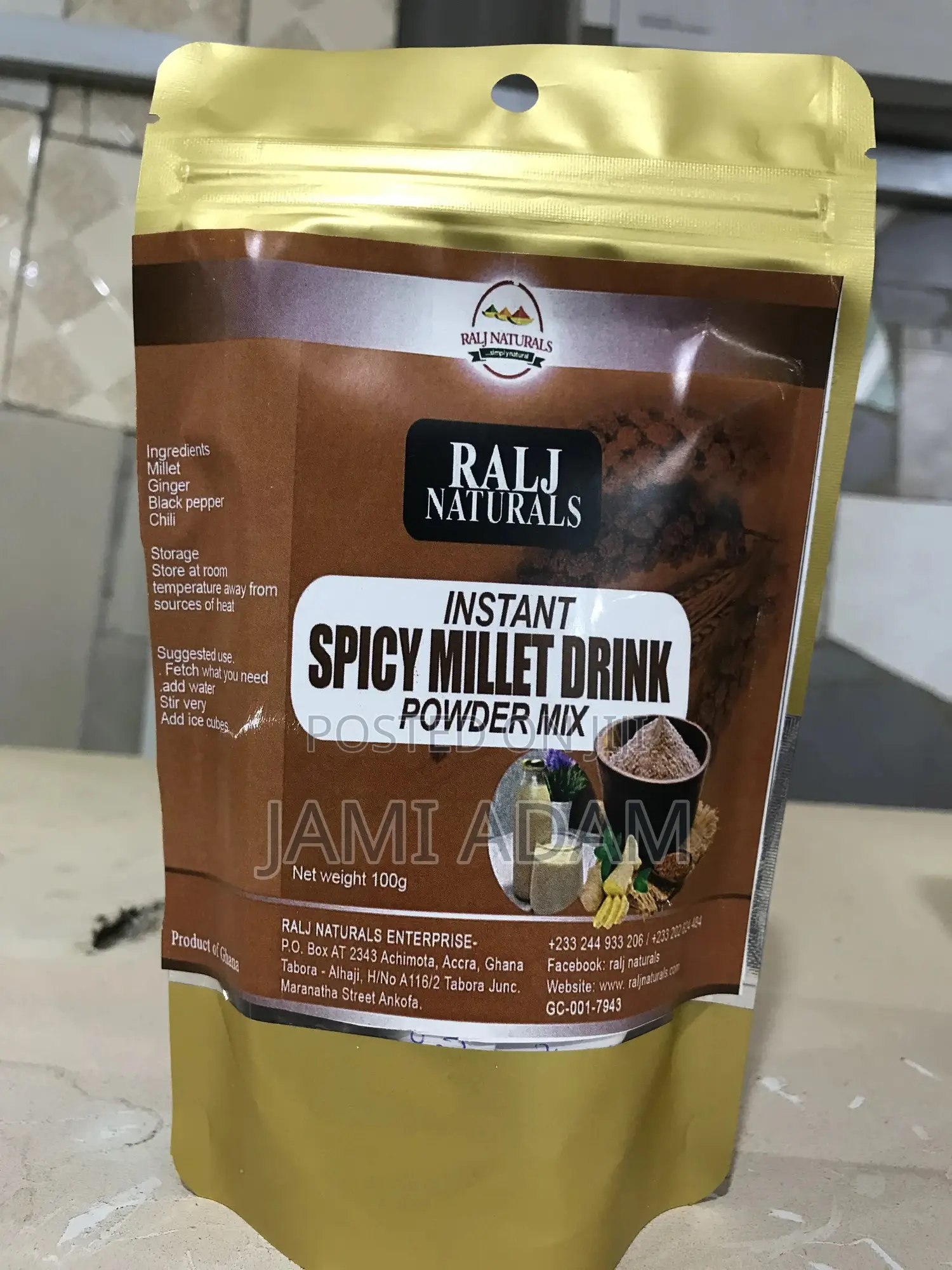 Spicy Millet Drink