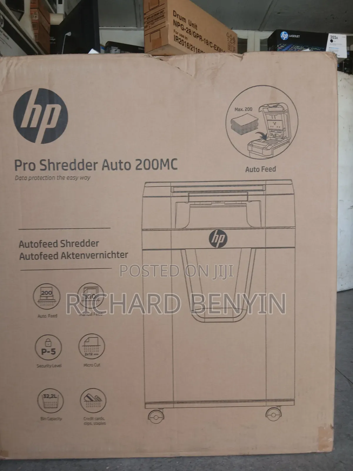 Hp P5 Shredder