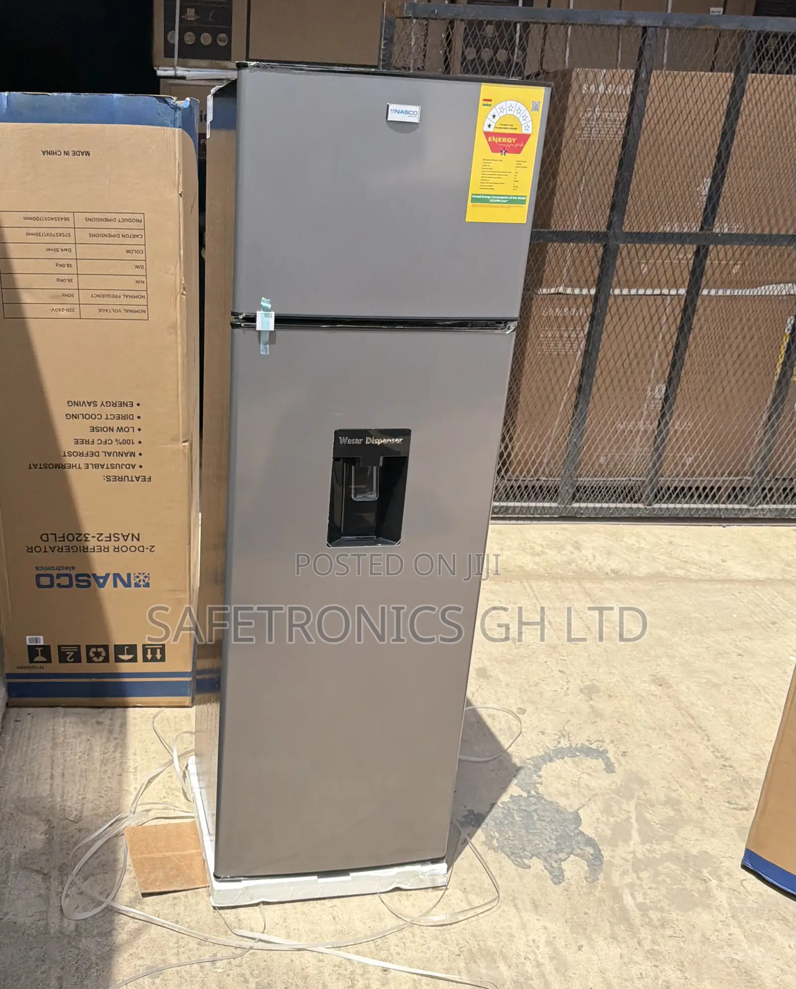 Kindly Check Out Nasco-280ltr-Top-Mounted-Freezer-Nasf2-320fld