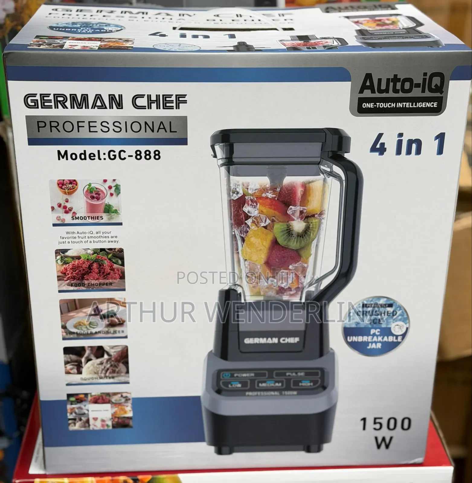 German Chef 4 in 1 Blender