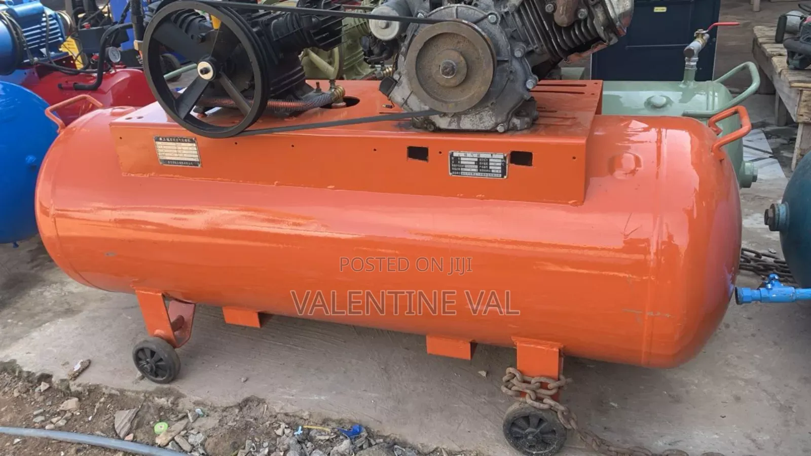 Compressor/Spraying Machine 300 Liters With Powerful Engine