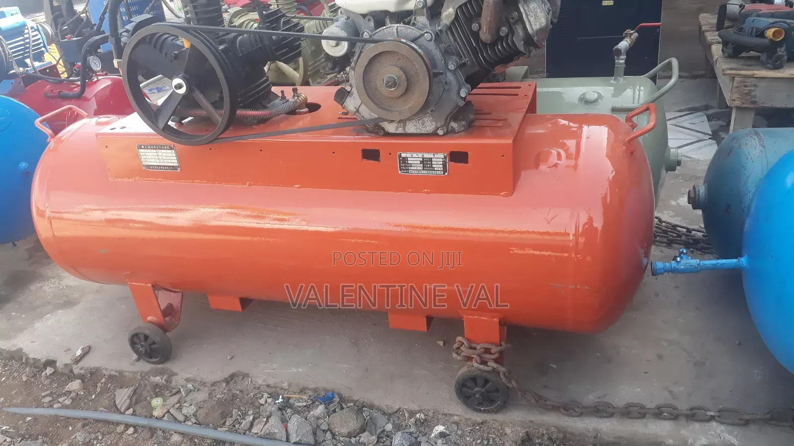 Compressor/Spraying Machine 300 Liters With Powerful Engine