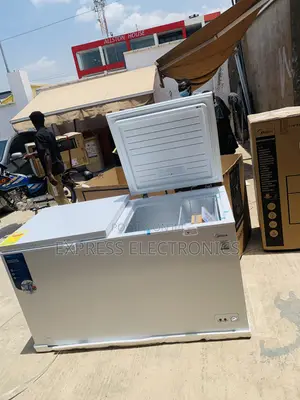 Available Now at Store Midea Chest Freezer Double Door 508l