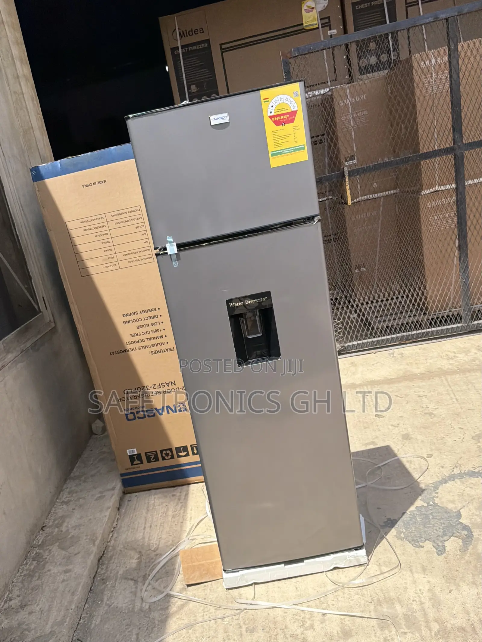 Choose Exclusive Nasco-280ltr-Top-Mounted-Freezer-Nasf2-320fld
