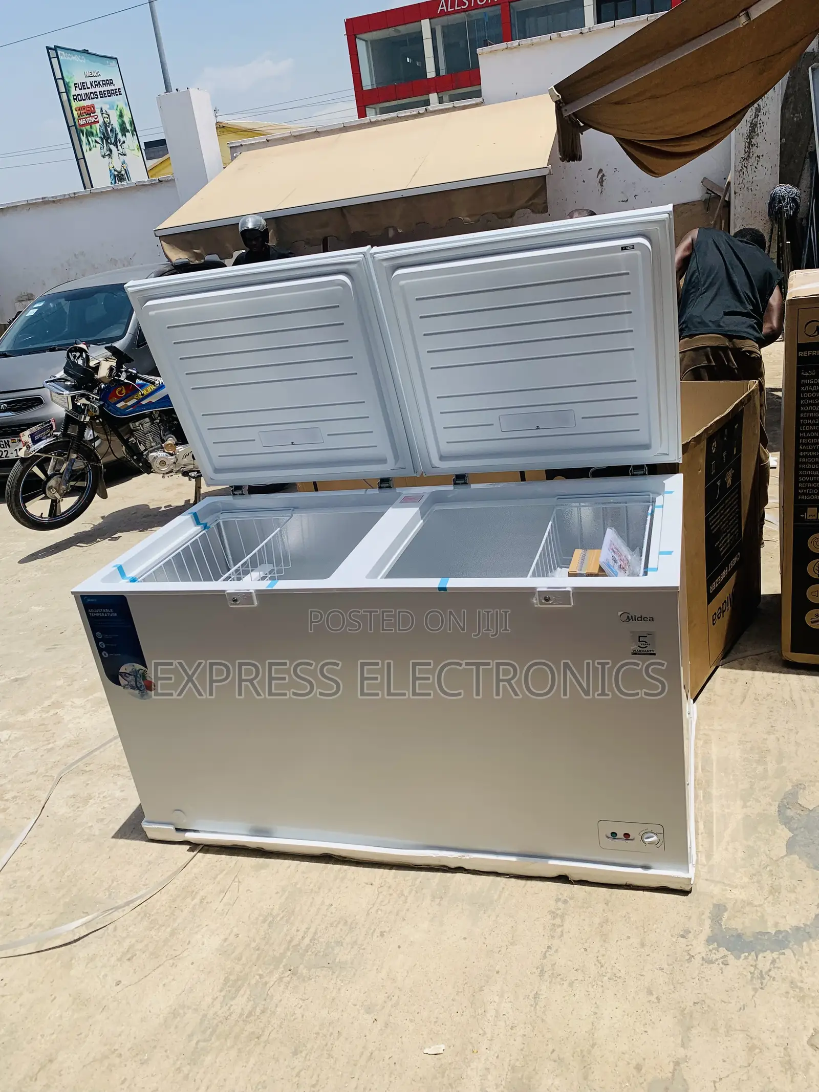Quality Chill Chest Double Door Fridge 508l Midea
