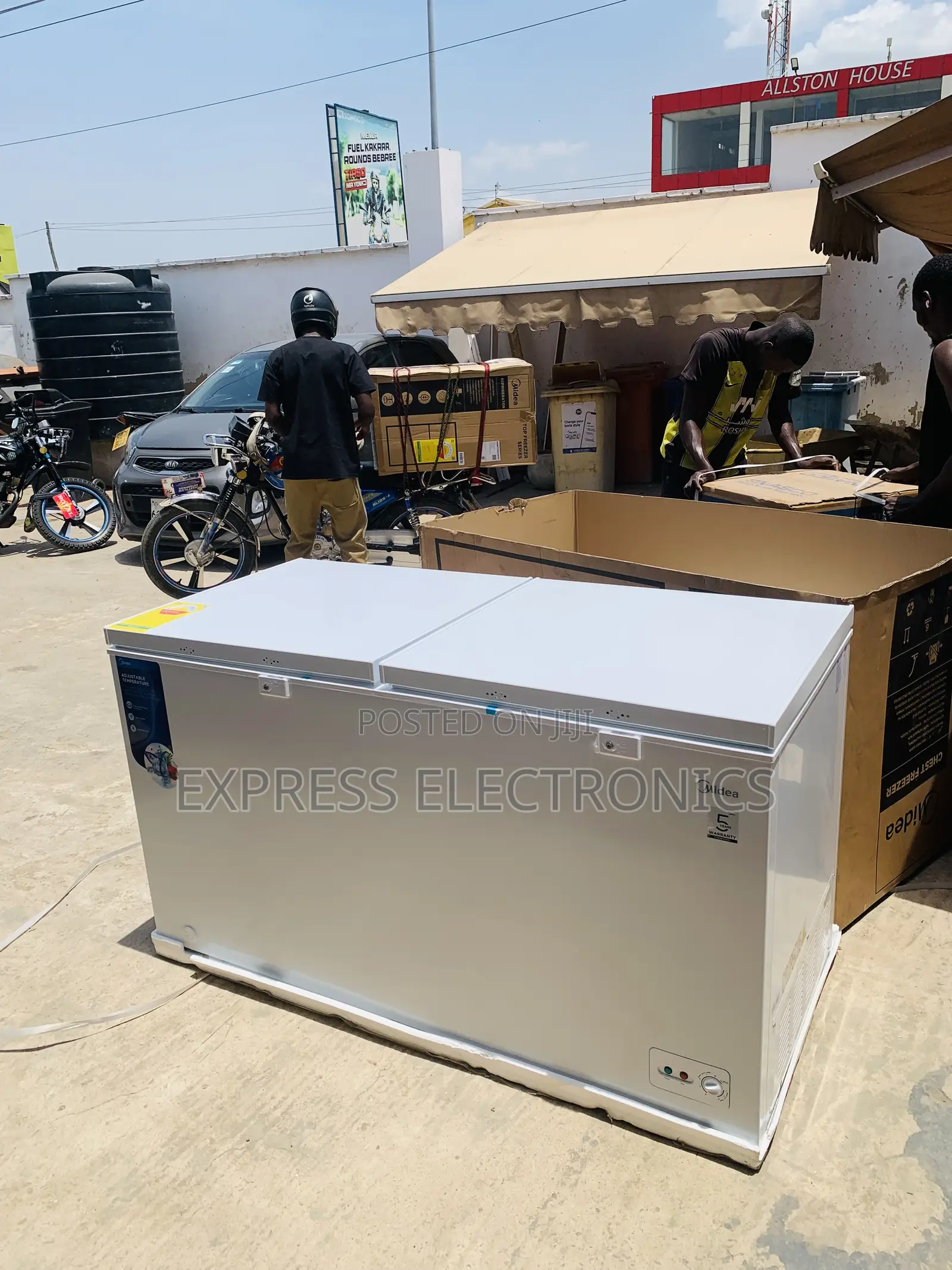 Cool Price Chest Double Door Fridge 508l Midea