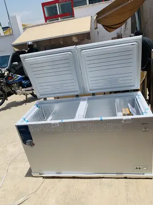 Text 10gig for Double Door Chest Freezer 508l Midea