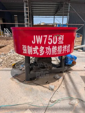 High Quality Jw750 Pan Mixer for Block Manufacturing