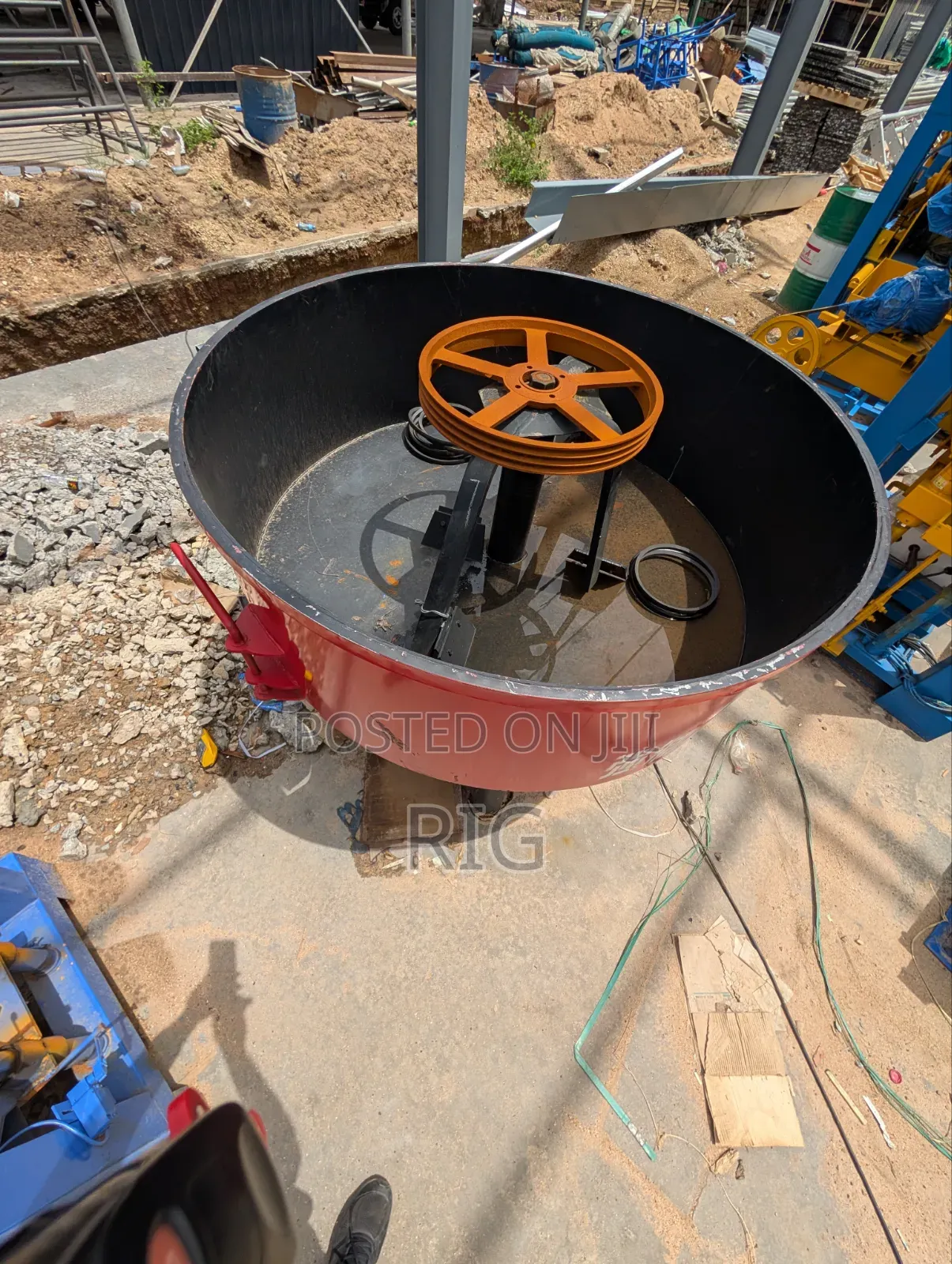 High Quality Jw750 Pan Mixer for Block Manufacturing