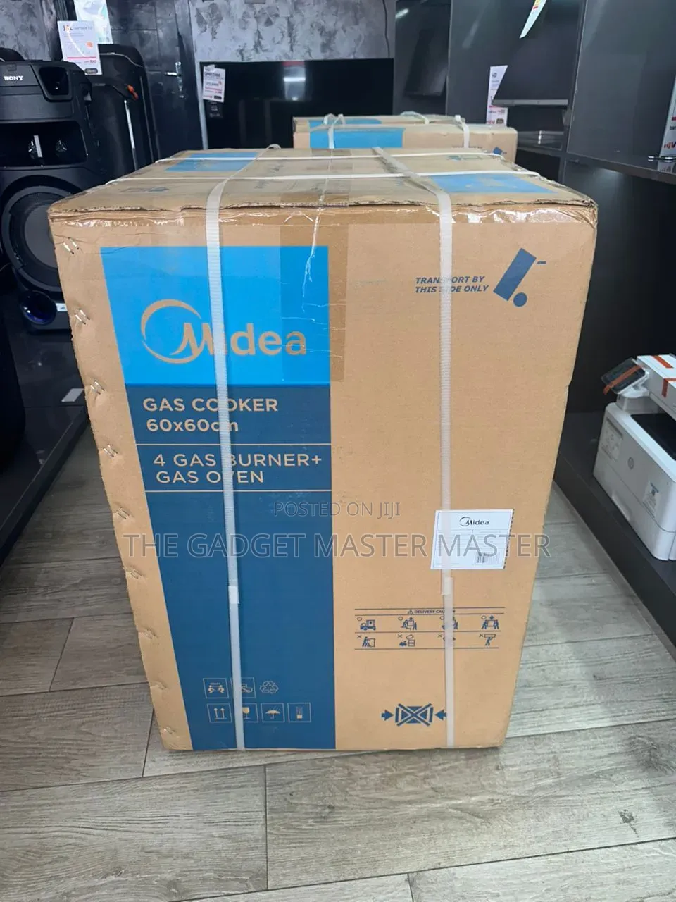 Midea 24tmg4g081-B 60x60cm 4 Gas Burner With Gas Oven