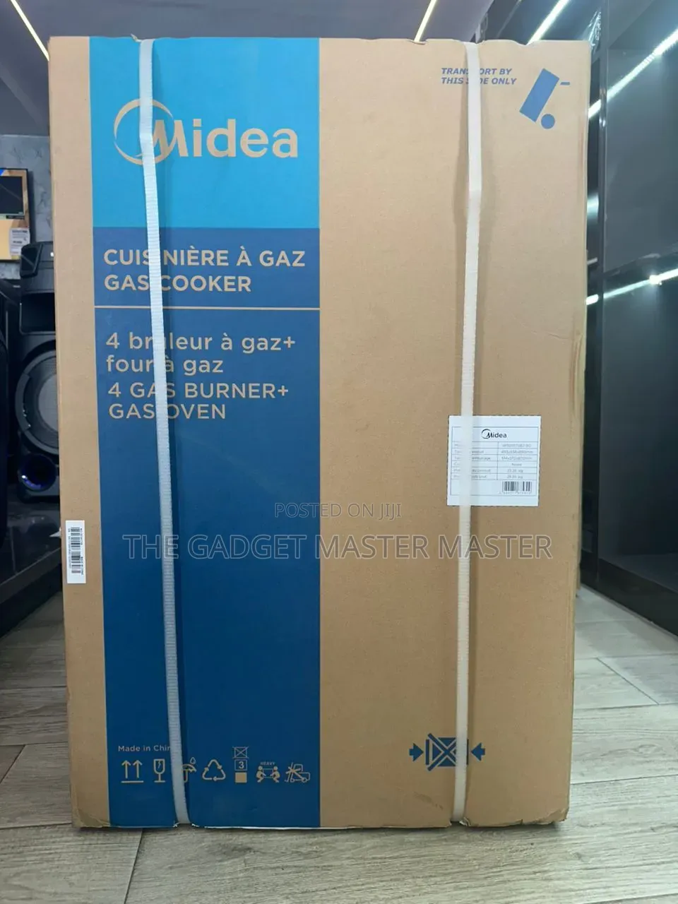 Midea Sp5055t082-Bg 50x50cm Gas Burner With Oven Grill