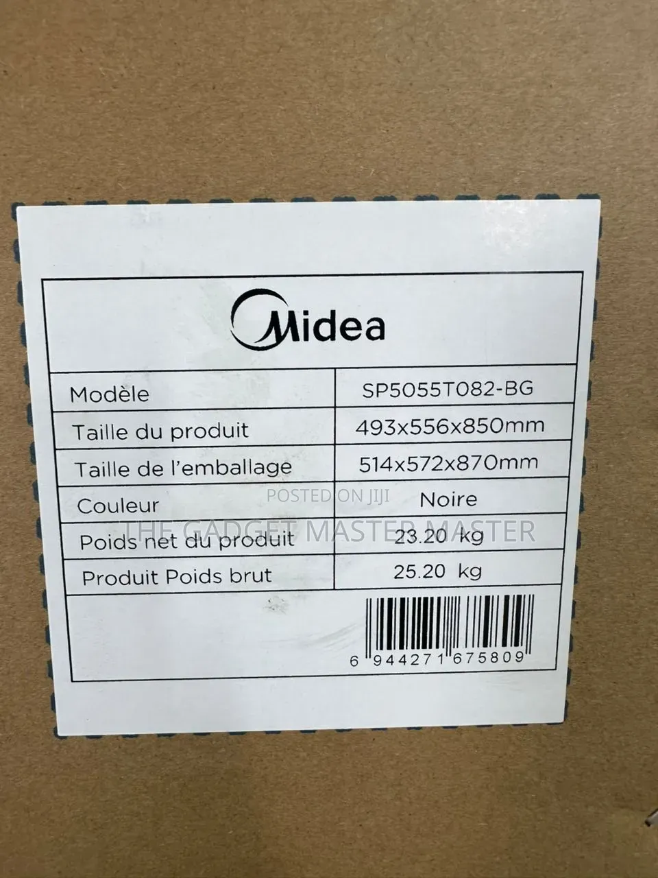 Midea Sp5055t082-Bg 50x50cm Gas Burner With Oven Grill