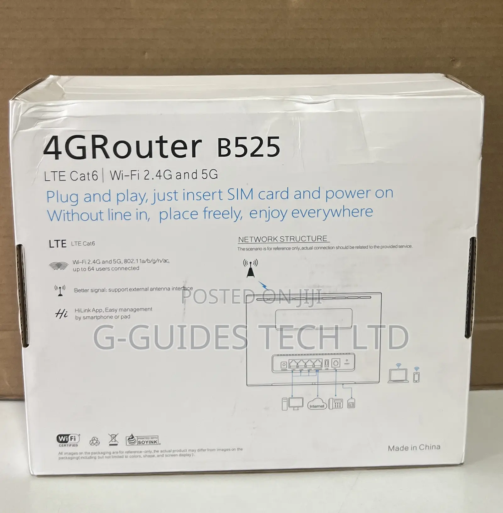 Huawei 4g Router B525s-23a With Backup Battery