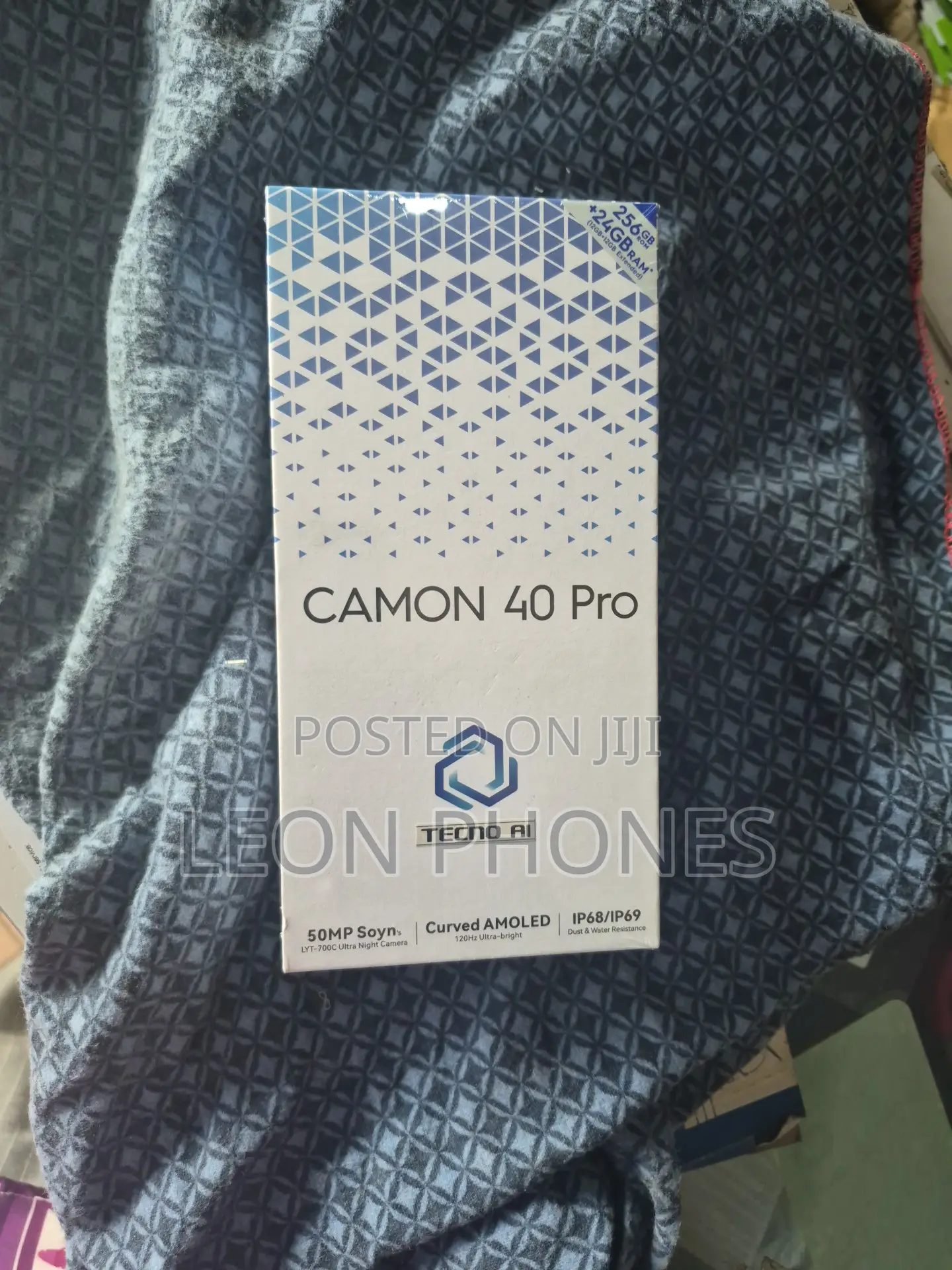 New Tecno Camon 40 Pro 5G 256 GB Black