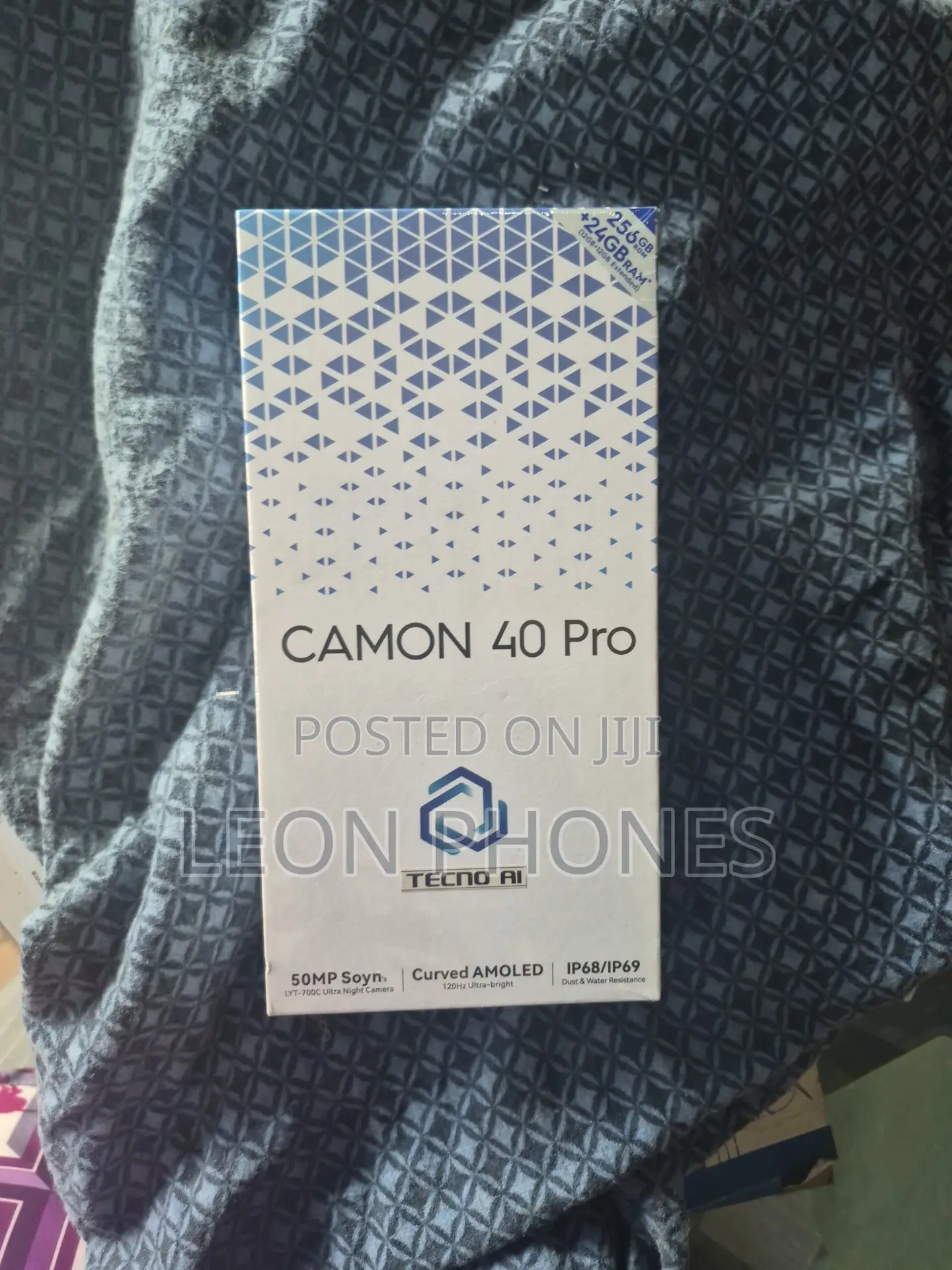 New Tecno Camon 40 Pro 5G 256 GB Black