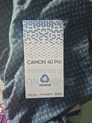 New Tecno Camon 40 Pro 5G 256 GB Black