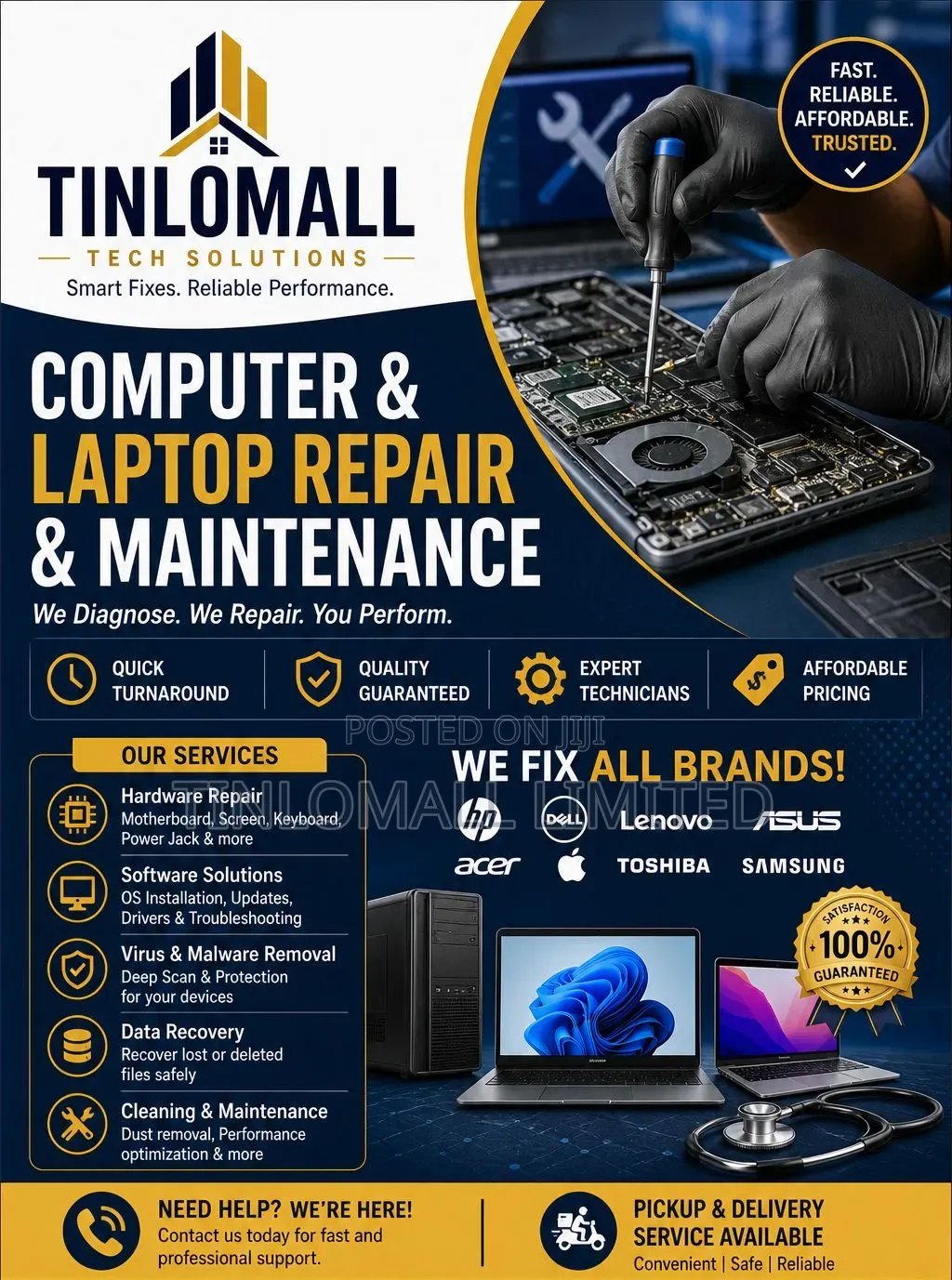 Computer and Laptop Repair and Installation