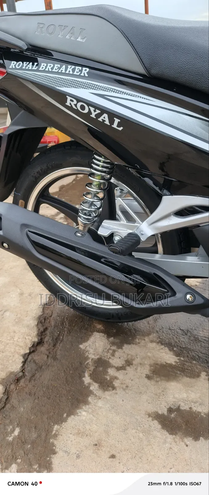 Royal Motorcycle 2026 Black