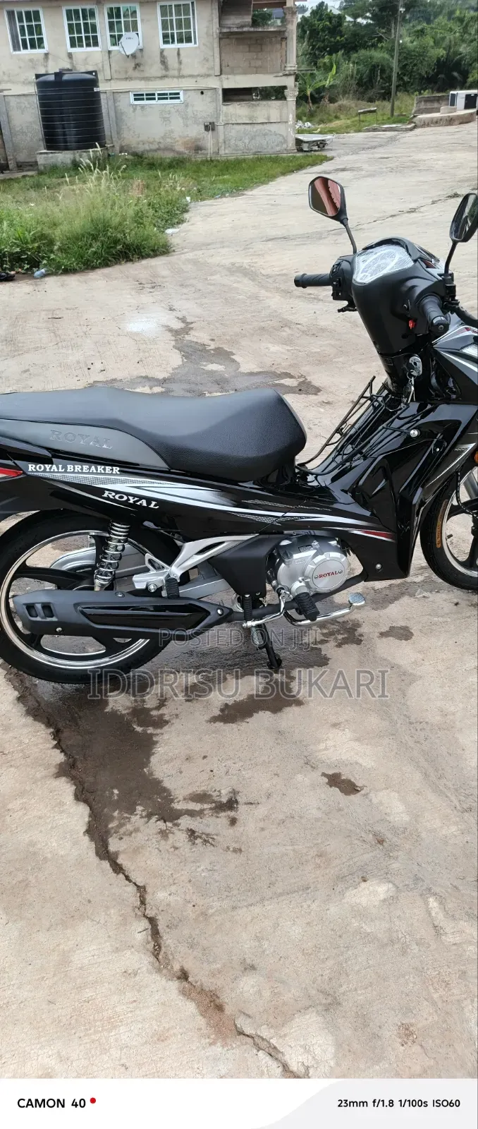 Royal Motorcycle 2026 Black