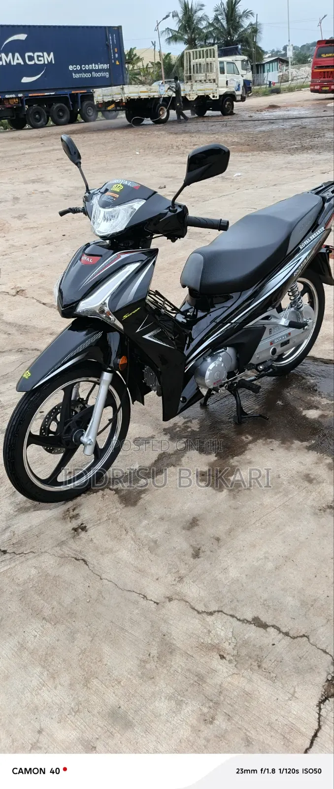 Royal Motorcycle 2026 Black