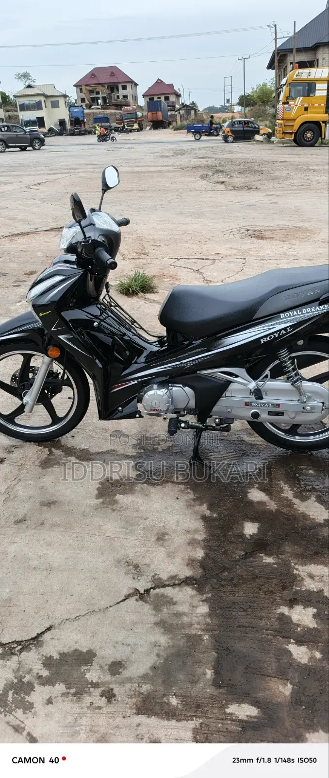 Royal Motorcycle 2026 Black