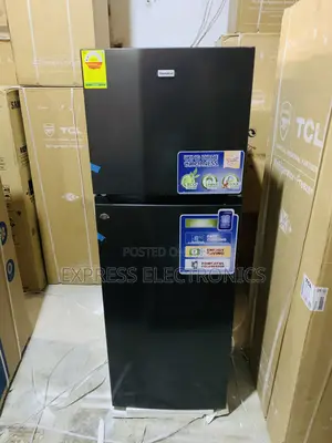 Grab the New Double Door Fridge Black Nasf2-45
