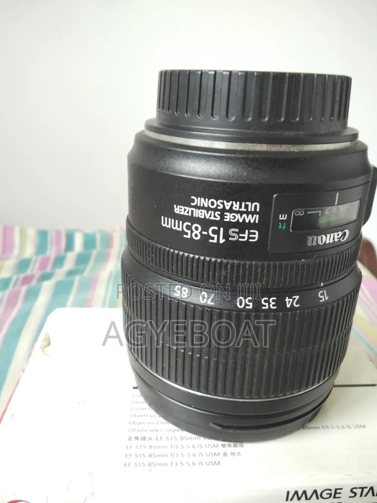 The Canon Ef-S 15-85mm F/3.5-5.6 Is Usm