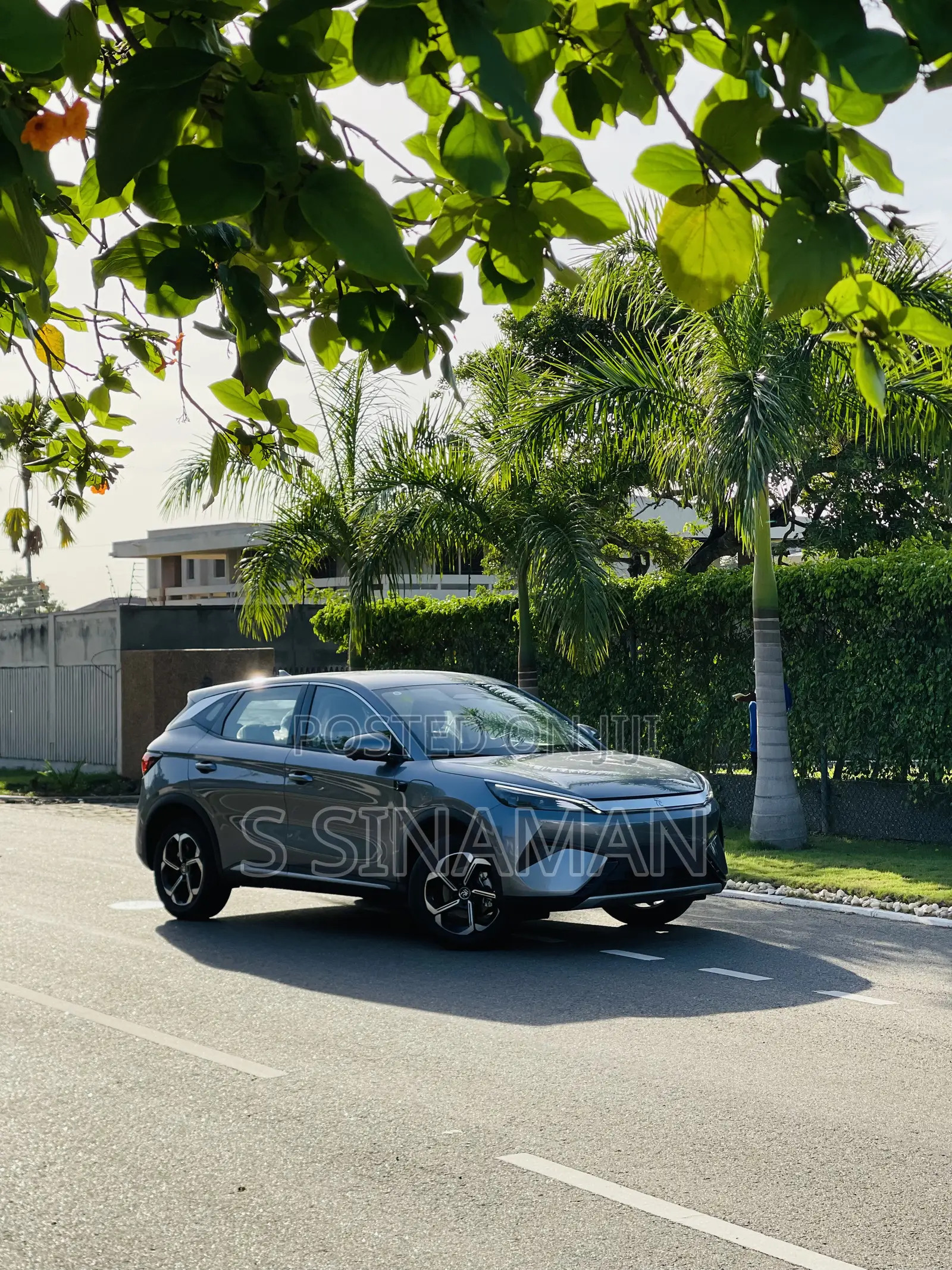 New BYD Yuan Plus 2025 Silver