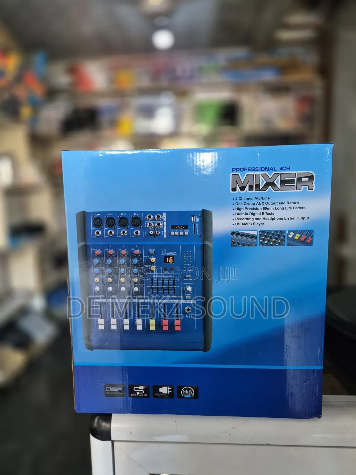 Professional 4ch Mixer