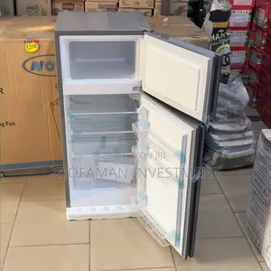 Novo 95l Double Door Fridge With Glass Finishing