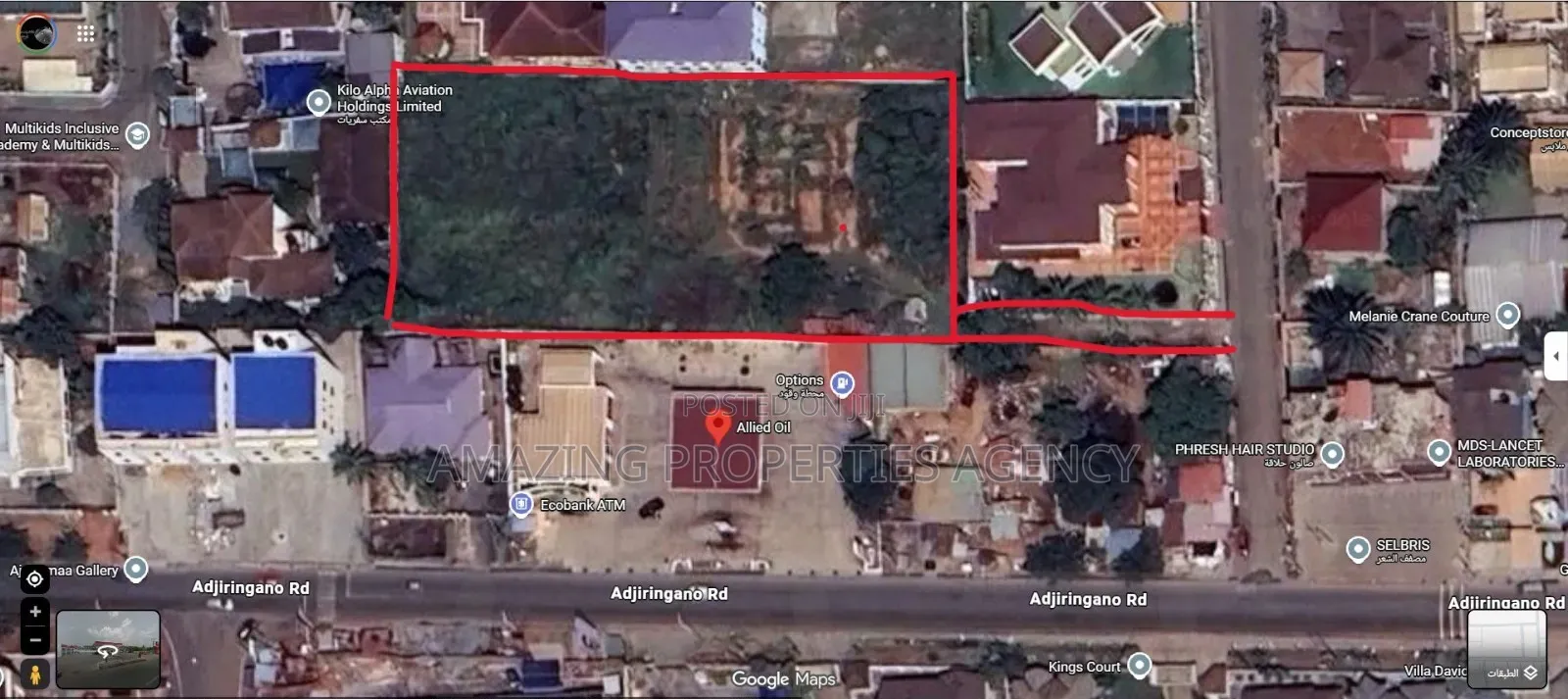 For Sale 6 Plots of Land at East Legon – Adjinjkanor