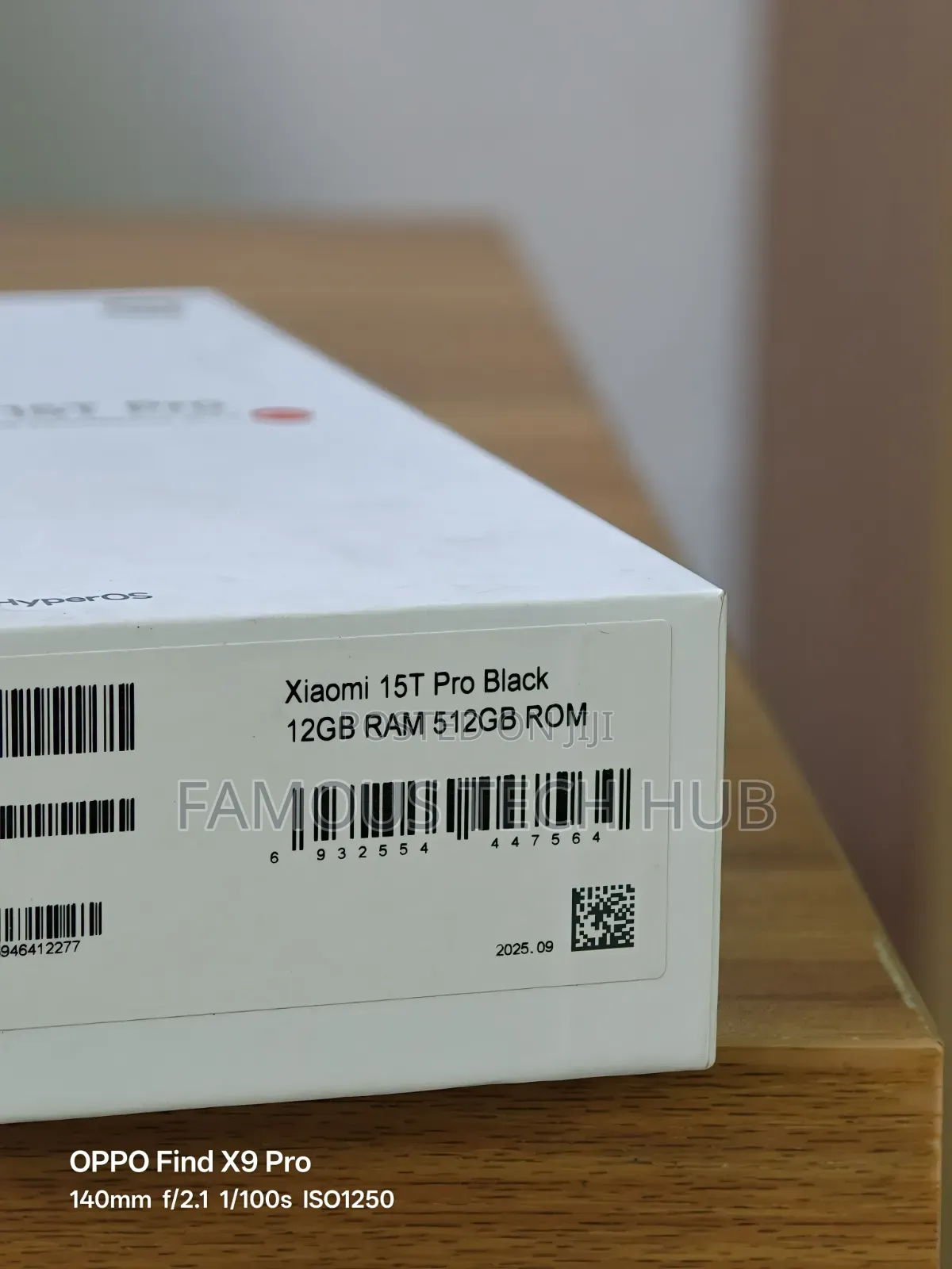 New Xiaomi 15T Pro 512 GB Black