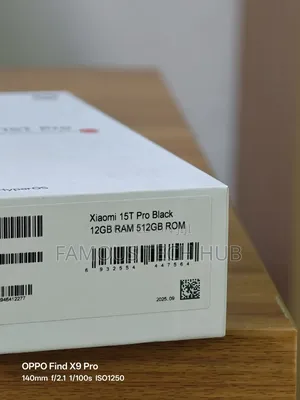 New Xiaomi 15T Pro 512 GB Black