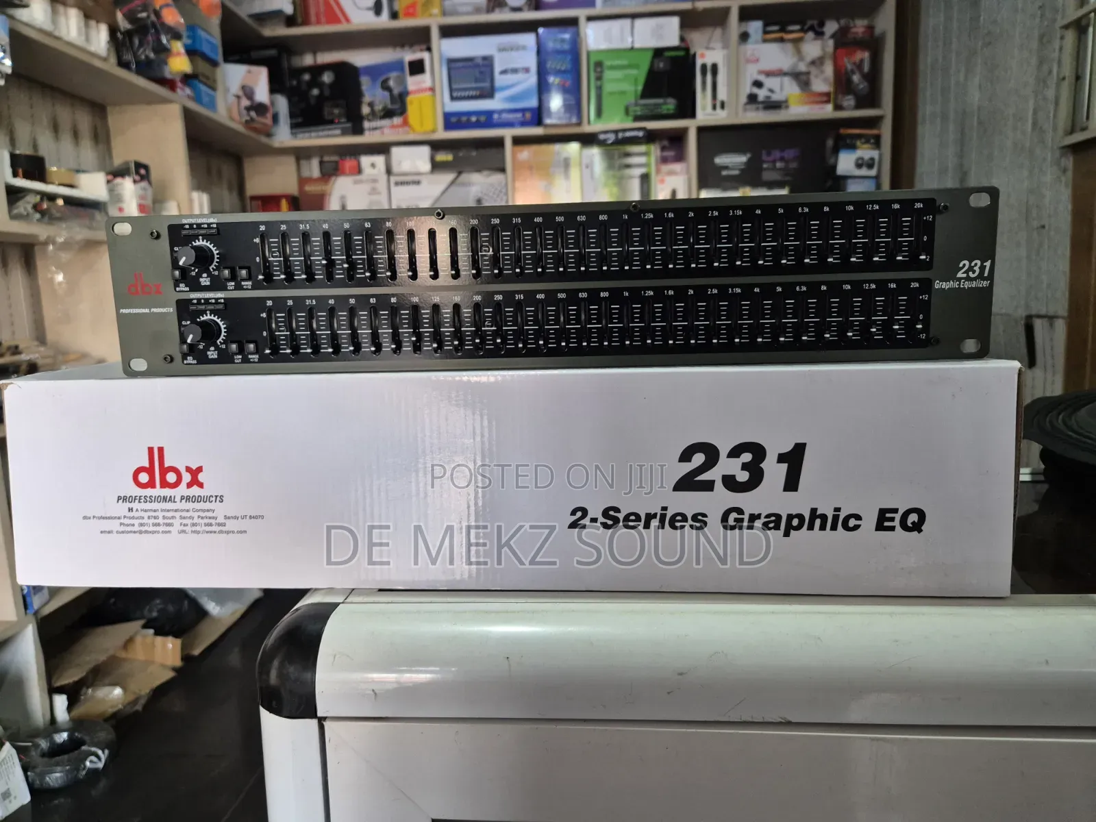 DBX Double Equalizer 231 2-Series Graphic Eq