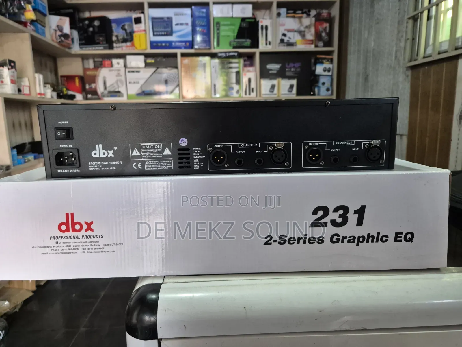 DBX Double Equalizer 231 2-Series Graphic Eq