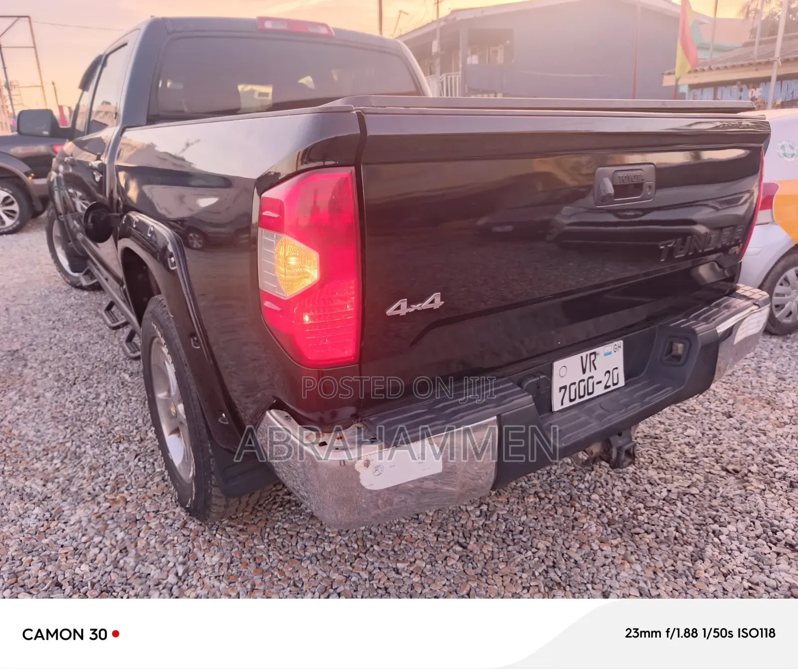 Toyota Tundra Limited 5.7L V8 4x4 CrewMax 5.6 ft. box 145.7 in. WB 2018 Black