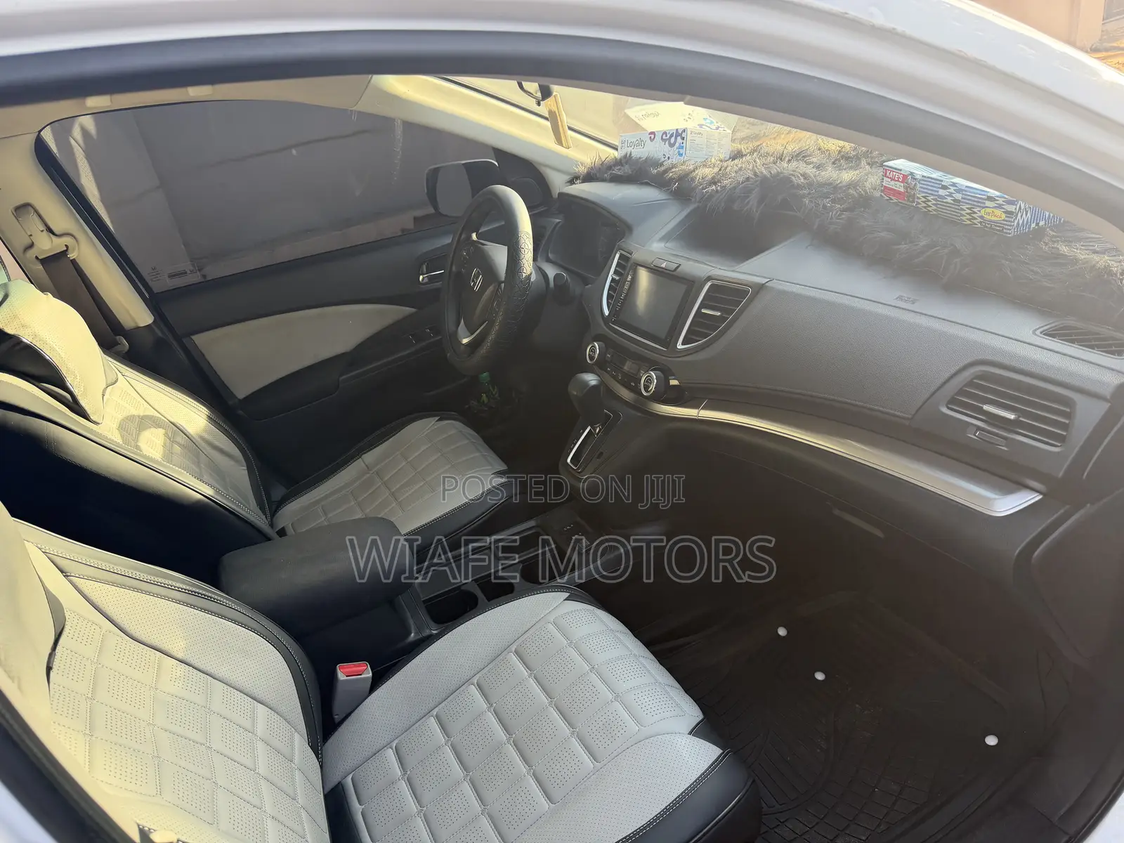 Honda CR-V Touring 4dr SUV (2.4L 4cyl CVT) 2015 White